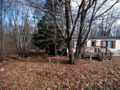 Exterior Front. Mobile home is not...