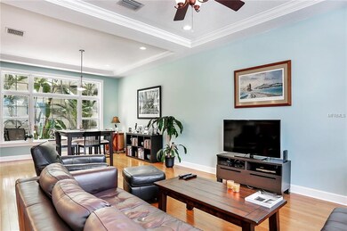 Large windows overlooking the interior Lanai compl