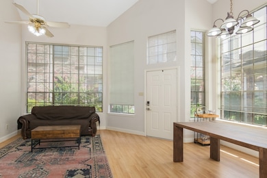 Living Room. Soaring ceilings, a fireplace, and an open concept that brings everyone together – welcome to your bright and inviting living space.