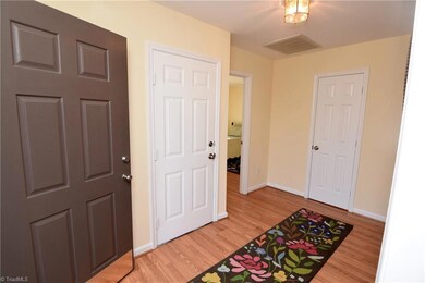 Welcoming foyer.