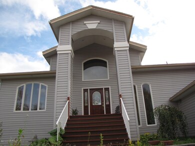 Dramatic front entry