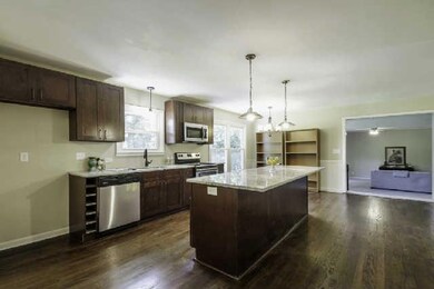 Contemporary Kitchen with Stainless Steel Appliances