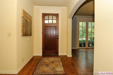 JUST INSIDE THE ENTRY, YOU'LL FIND RICH HARDWOODS,