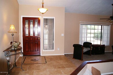 custom tiled entry