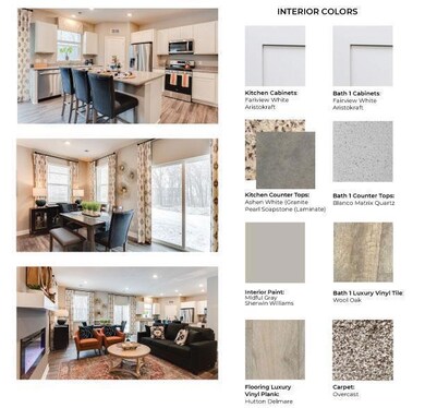 Designer selections for the interior of this home!