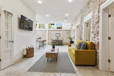 Living area open to kitchen