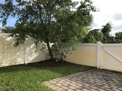 Private backyard