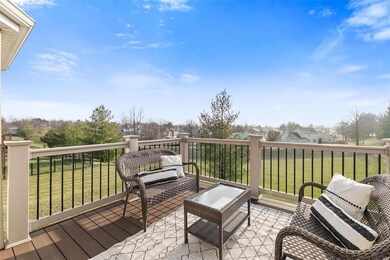 Enjoy morning coffee or evening sunsets from the c