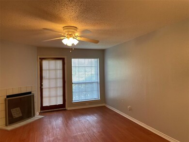 Front door and living area