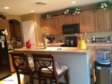 bright open kitchen