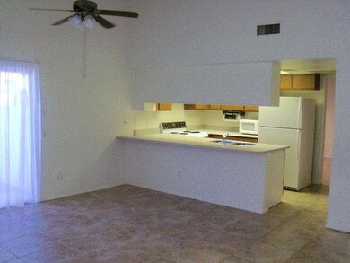 Front Room and Kitchen