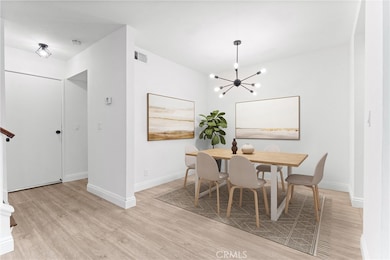 Dining Room with Virtual Staging.