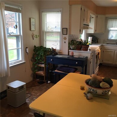 DINING AREA INTO KITCHEN