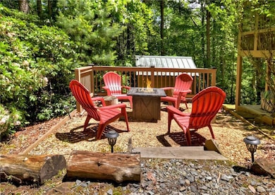 View of patio/terrace featuring a fire pit
