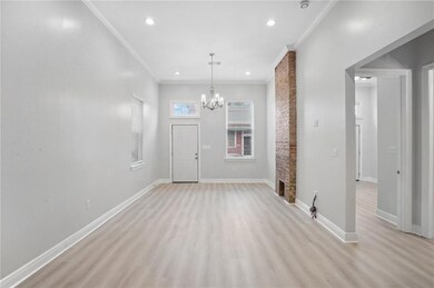 open living & dining room