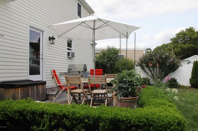 Deck in Backyard