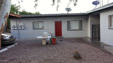 Backyard of Triplex