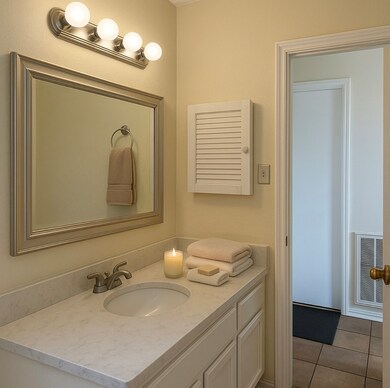 Bathroom #2 show with virtual staging