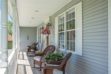 Another view of the front porch.