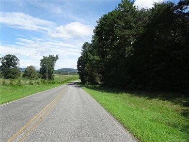 Looking down the road from the Lot.