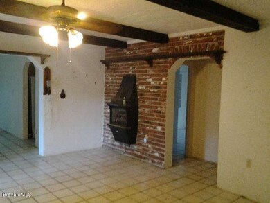 Beamed Living Room