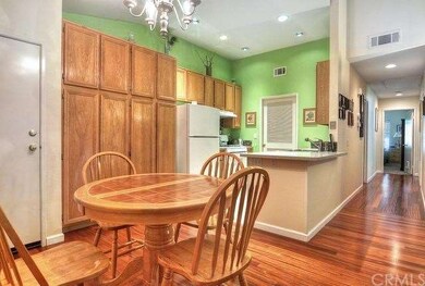 Roomy dining area off the kitchen.