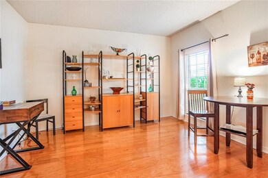 Extra room that may be used as a home office.