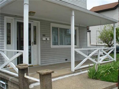 Patio/Deck. Welcoming Front Porch . . . with swing