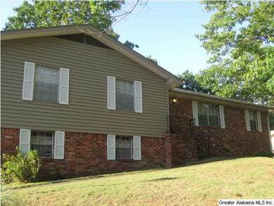 Close up of front of the house