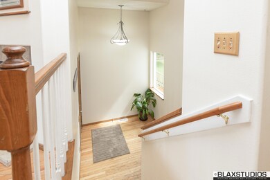 Spacious area for a entryway bench