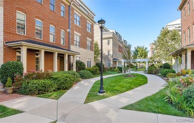 Exterior front of the home, home on the left