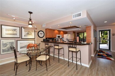 Updated kitchen is open to dining and family areas