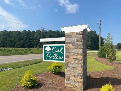 Community sign with a yard