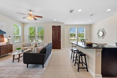 Sunlight pours into this townhome, highlighting the open spaces and making every room feel bright and welcoming!