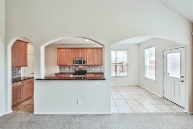 Living Room open to Kitchen and Breakfast Nook