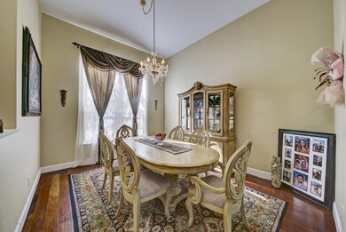 Formal Dining Room & Hardwood Floors