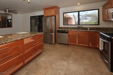 Large open kitchen