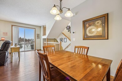 View from Informal Dining area toward the deck or stairs to go up or down