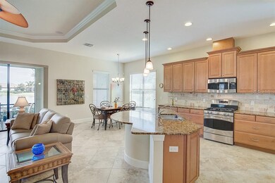 Enjoy gatherings in the generously-sized kitchen a