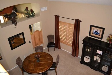 View from top of dining Room