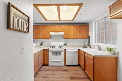 Kitchen with garden window