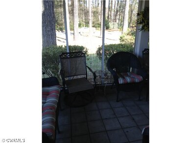 Porch - Side private screened porch with tile floo