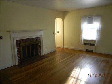 Exterior Front. Sun-filled/fireplaced living room