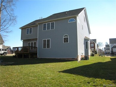 Rear of home can be easily fenced, super safe cul-