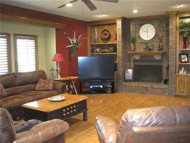 Living Room. The living room floors are beautiful.