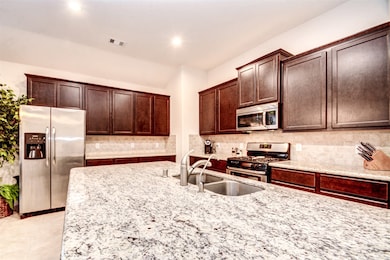 With plenty of cabinet and counter space it is eas