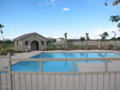 Community Pool look west