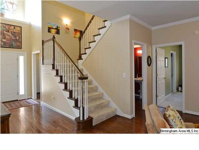 Stairs to the second level.  There is also the con
