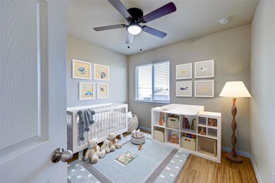 Bedroom 2  *pic virtually staged*