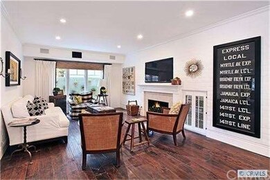 1st level great room with wood burning fireplace, 